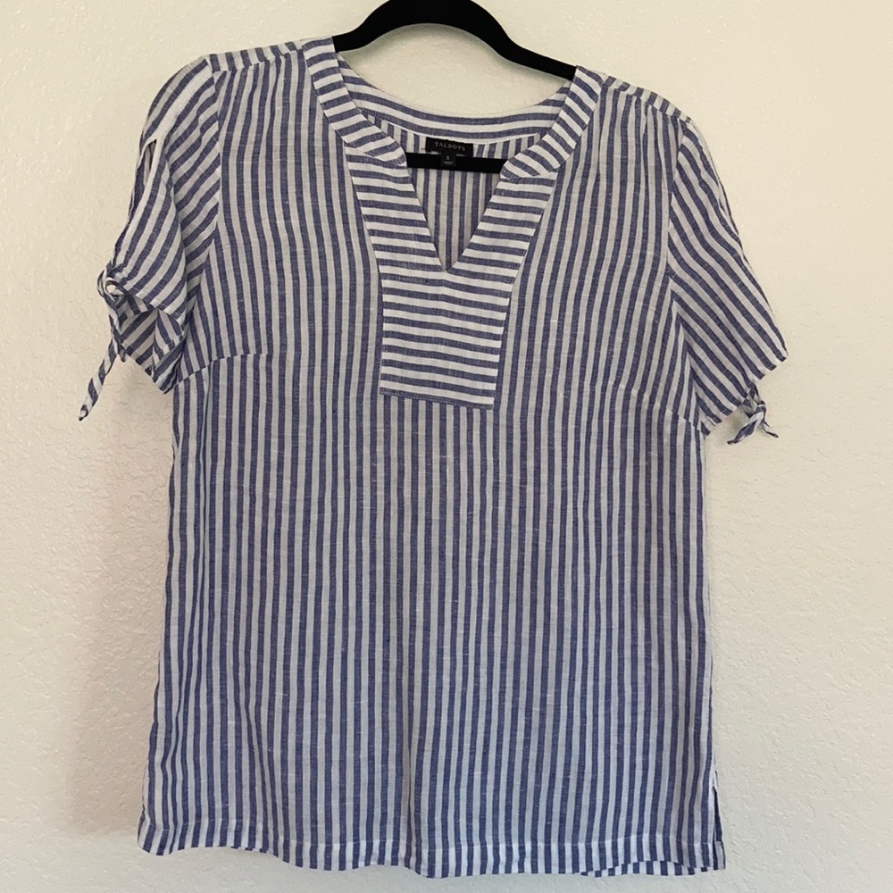 Talbots Linen Top